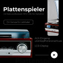 CR 1168 Grammofon raadio ja bluetoothi / mp3 / usb / sd / salvestamisega