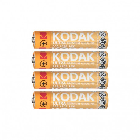 Kodak ULTRA Premium leelispatarei AAA LR03, 4 tk