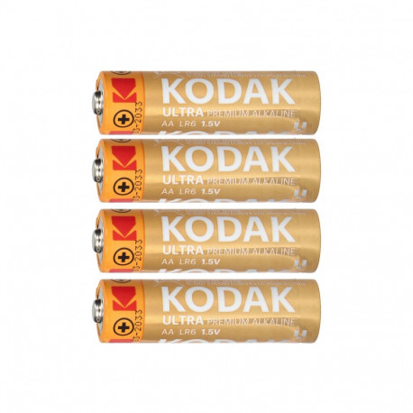 Baterie Kodak ULTRA Premium Alkaline AA LR6, 4 szt.