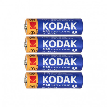 Baterie Kodak MAX Alkaline AA LR6, 4 szt.
