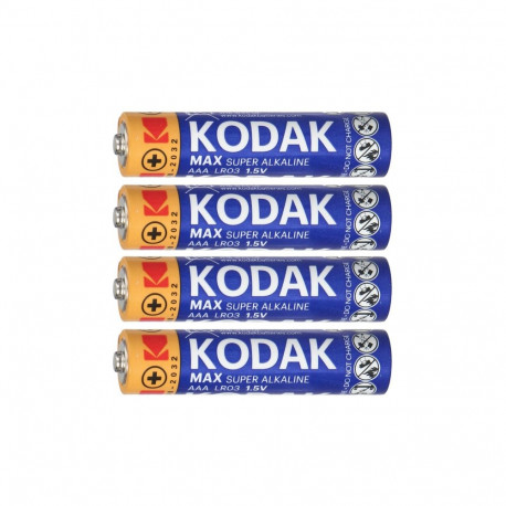 Kodak MAX leelispatarei AAA LR03, 4 tk
