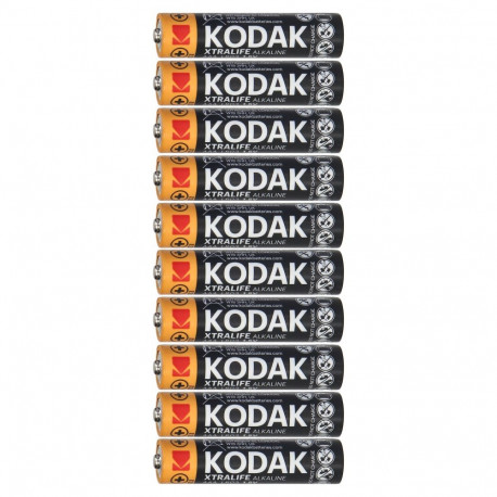 Baterie Kodak XTRALIFE Alkaline AAA LR03, 5+5 szt.