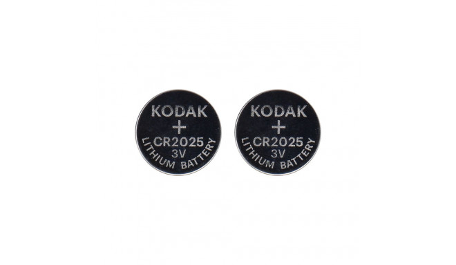 Patarei Kodak Max Lithium CR2025, 2 tk.