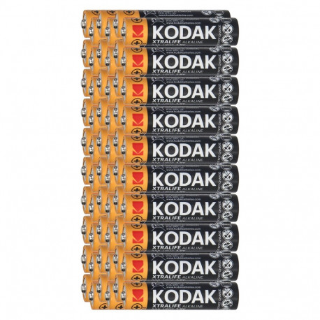 Baterie Kodak XTRALIFE Alkaline AAA LR03, 60szt.