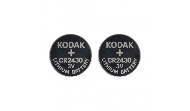 Kodak Max lithium CR2430 patarei, 2 tk