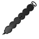 Przedłużacz 5-krotny 2P+Z, z wyłącznikiem, 5m H05VV-F 3x1,5mm2, Imax=16A, płaska wtyczka, czarny Przedłużacz 5-krotny 2P+Z, z wyłącznikiem, 5m H05VV-F 3x1,5mm2, Imax=16A, płaska wtyczka, czarny