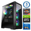 INTOP AQUA Ryzen 7 7700X 64GB DDR5 2TB SSD M.2 NVME RTX4060Ti 8GB WIN11