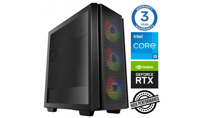 INTOP i5-12400F 16GB 1TB SSD M.2 NVME+2TB RTX3050 8GB no-OS