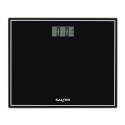 Salter 9207 BK3R Compact Glass Electronic Bathroom Scale - Black