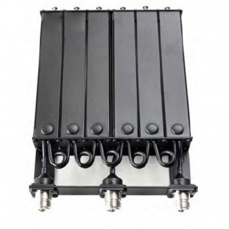 Scan-Antenna DU-7062-H 6-Cavity 50 Watts UHF 440-475 MHz Split Tx-Rx 10 MHz