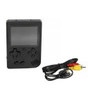 GameBox R1 8bit Portable Retro Game console with 400 games 3'' LCD with TV RCA cable Black