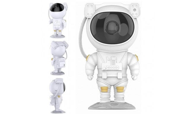 Airi A1 Astronout 360 degree Rotate Head Star Sky & Nebula projector with Remote White