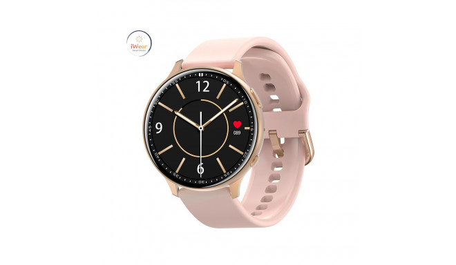 iWear Active 2 Aluminum Sport BT Call Smart Watch 1.3'' IPS Display Heart Rate and Oxygen Monitor Pi