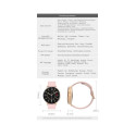 iWear Active 2 Aluminum Sport BT Call Smart Watch 1.3'' IPS Display Heart Rate and Oxygen Monitor Pi