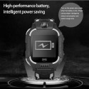 Bemi K2 Water Resist IP67 Sim GPS Tracking Kids Watch with Voice Call & Chat Camera Turquise