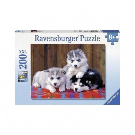 Ravensburger Puzzle 200 Husky Puppies XXL