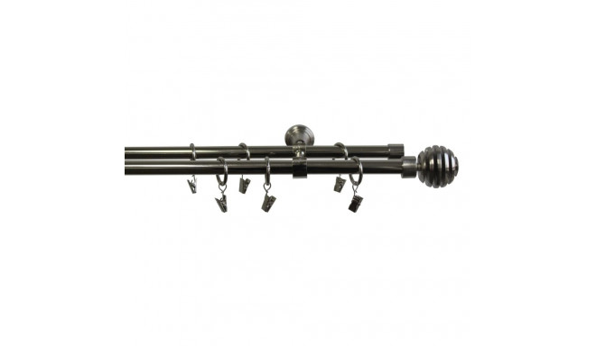 Domoletti DOUBLE CURTAIN RAIL SET  300CM D16 (nedaudz boj. iepakoj.)