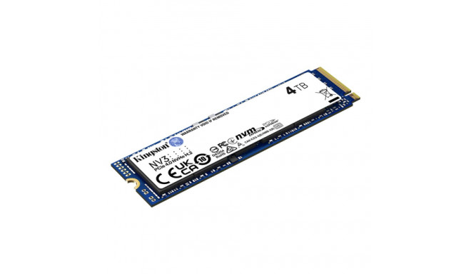 Kingston Kingston  Solid state drive  4 TB  NV3  M.2  PCIe 4.0 x4 (NVMe)
