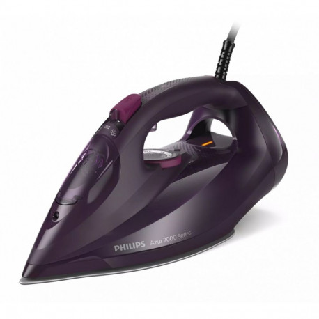 Philips 7000 Series Steam iron DST7061/30  3000W  55 g/min continous steam  250g steam boost  vertic
