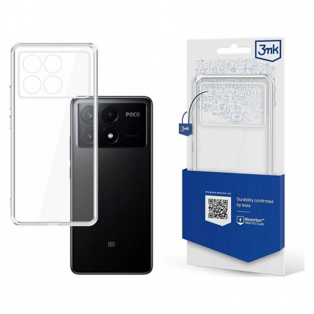 3mk ümbris Poco X6 Pro 5G, läbipaistev