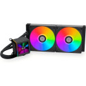 Lian Li GA II LCD Processor Liquid cooling kit 12 cm White