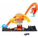 Hot Wheels City Pizza Slam Cobra Attack Playset With 1:64 Scale Toy Car