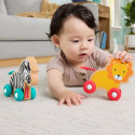 Wooden push animals