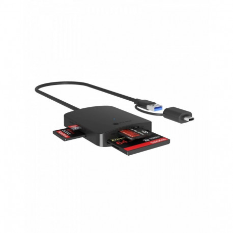 ICY Box mälukaardilugeja IB-CR302-CU3 CF/TF/SD/microSD