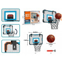 Basketball Backboard with Ball and Pump