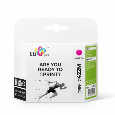 Ink for Brother MFC-J5340DW TBB-LC422M 100% new magenta