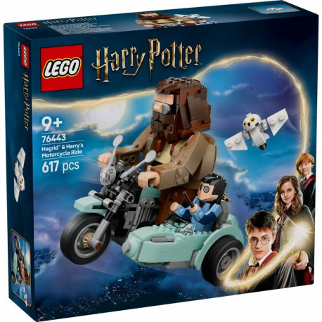 LEGO Harry Potter 76443 Hagrid ja Harry mootorrattasõit