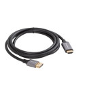 Displayport(M)-HDMI(M)1.8M 4K cable, black and silver