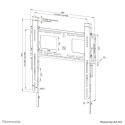 Wall mount WL30-750BL14 LEVEL-750 XL, 100 kg