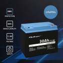 LiFePO4 battery 12.08V, 30Ah, 384Wh, BM