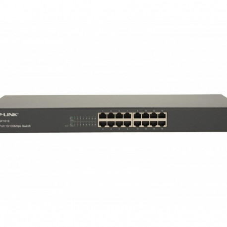 16-Port 10/100Mbps Rackmount Switch