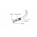 Gembird kaabel USB-A - USB-B 1,8m, must