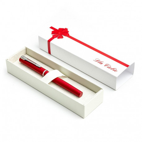 Zestaw Dzień Kobiet Pióro wieczne Waterman Allure Red w pudełku prezentowym