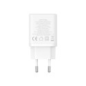 Charger - Baseus Cube 30W USB-C / USB-A Mains Charger White