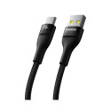 Charging Cable - Baseus Flash 2 USB A to USB C 100 W 2 m Black