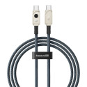 Cable - Baseus Unbreakable USB C to USB C 100 W 1 m White
