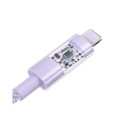 Charging Cable - Baseus Gem USB to IP 2.4A Fast Charging 2m Purple