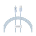 Charging Cable - Baseus Gem USB to IP 2.4A Fast Charging 1m Blue