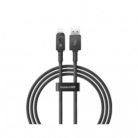 Cable - Baseus Unbreakable USB A to iP 1m 2.4A 480Mbit/s Black