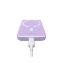 Power Bank - Baseus Magnetic Mini Air 6000 mAh 20W USB Type-A Type-C Purple Power Bank - Baseus Magnetic Mini Air 6000 mAh 20W USB Type-A Type-C Purple