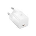 Charger - Baseus 30W GaN5 Mini USB-C Mains Charger with Cable White