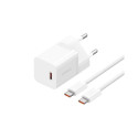 Charger - Baseus 30W GaN5 Mini USB-C Mains Charger with Cable White