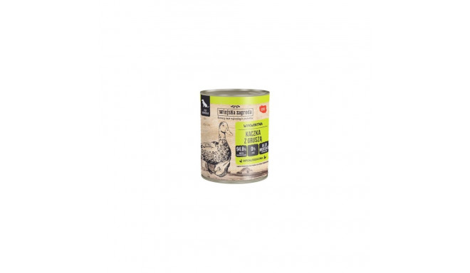 Wet Dog Food - WIEJSKA ZAGRODA Duck with Pear - 800g