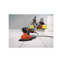 Sander - BLACK & DECKER Multi-function 120W AC 230V with case and dust bag