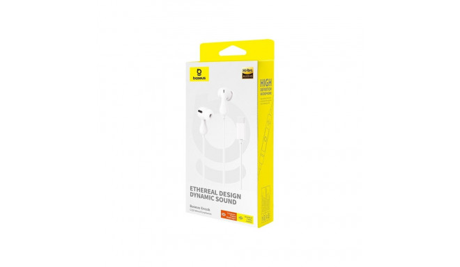 Headphones - Baseus Encok CZ20 Wired In-ear Headset USB Type-C for Calls/Music 1.1m 20-40000Hz 32Ω W