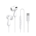 Headphones - Baseus Encok CZ20 Wired In-ear Headset USB Type-C for Calls/Music 1.1m 20-40000Hz 32Ω W